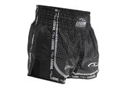 Kickboks Broekje Kind/Volwassene Carbon Black Satijn