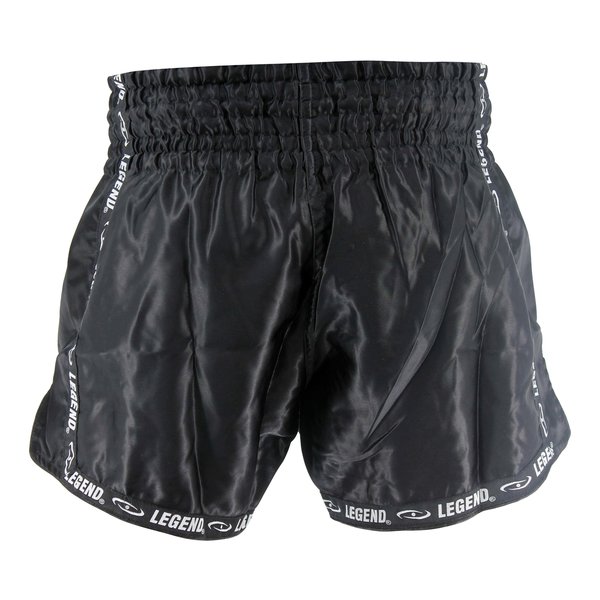 Kickboxing Shorts Child/Adult Carbon Black Satin