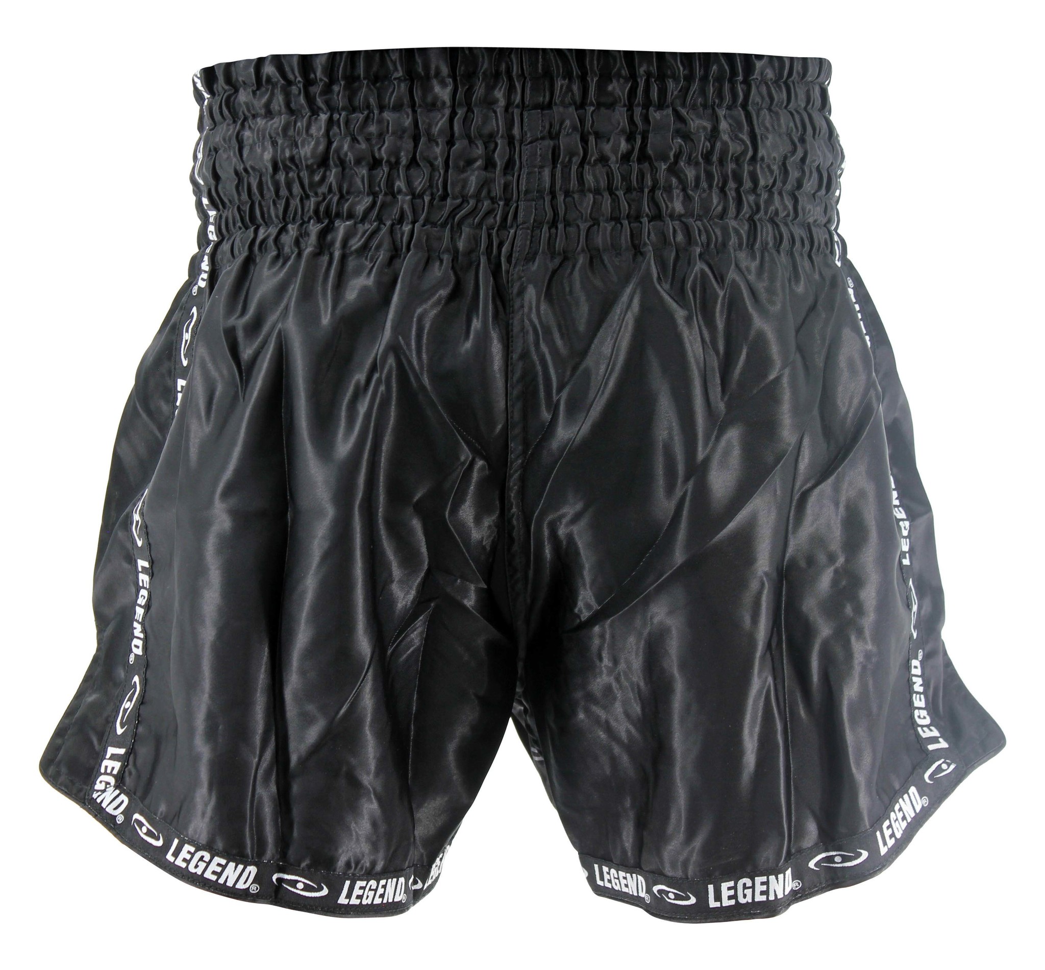 Kickboxing Shorts Child/Adult Camo Black Satin