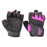 Ladies Fitness Gloves Leather Special Edition Pink