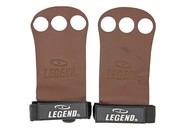 Crossfit & Fitness Handschoenen Heren/Dames Bruin Leer