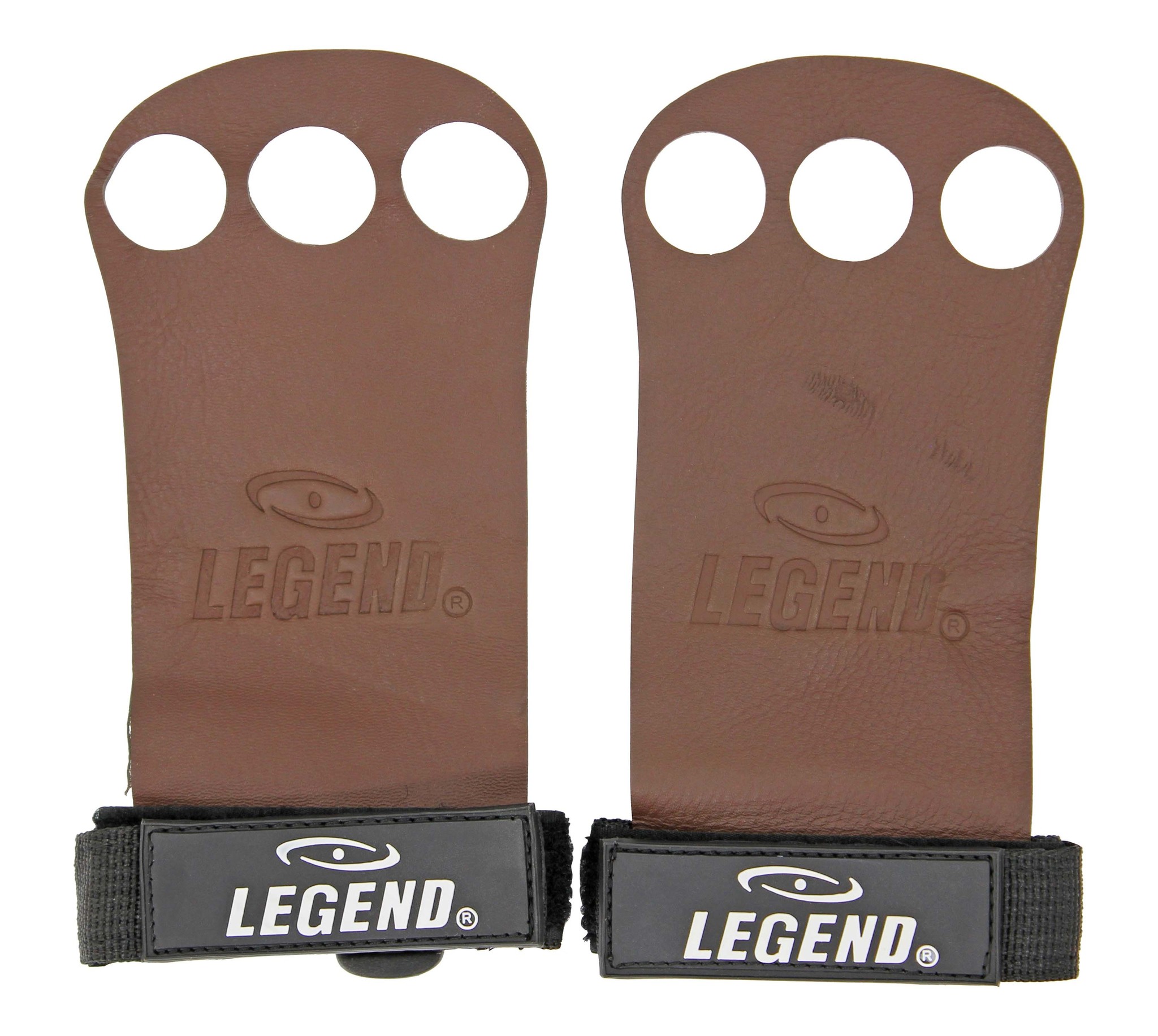 Legend Lederen Crossfit & Fitness Handschoenen Brown