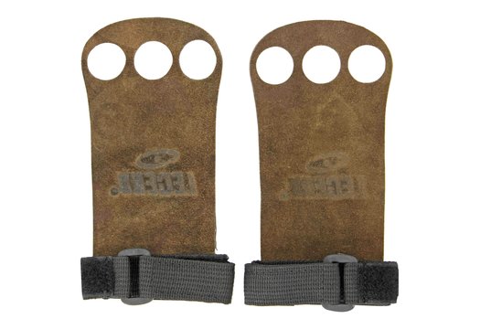 Crossfit & Fitness Handschoenen Heren/Dames Bruin Leer