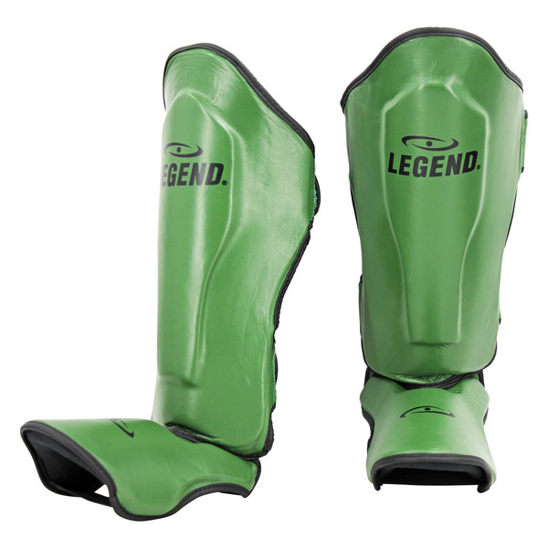 Kickboxing Shin Guards Men/Women Army Leather