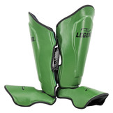 Kickboxing Shin Guards Men/Women Army Leather