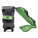 Kickboxing Shin Guards Men/Women Army Leather