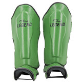 Kickboxing Shin Guards Men/Women Army Leather