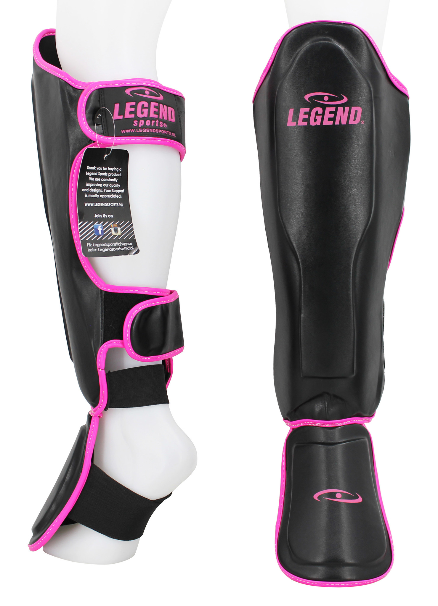 Kickboks Scheenbeschermers Legend Best Dames Roze PU Kickboks Scheenbeschermers Legend Best Dames Roze PU