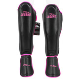 Kickboxing Shin Guards Legend Best Ladies Pink PU