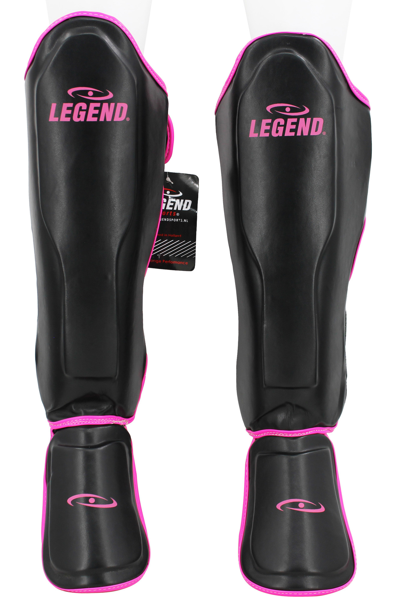 Kickboxing Shin Guards Legend Best Ladies Pink PU