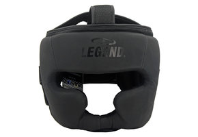 Headguard Leather PRO Matt Black