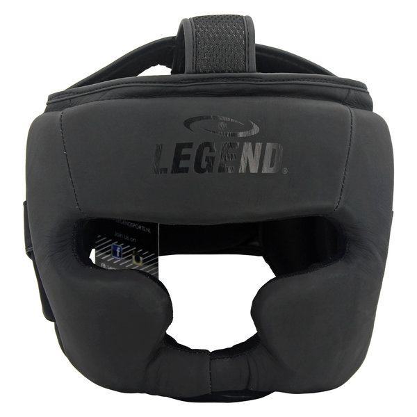 Headguard Leather PRO Matt Black