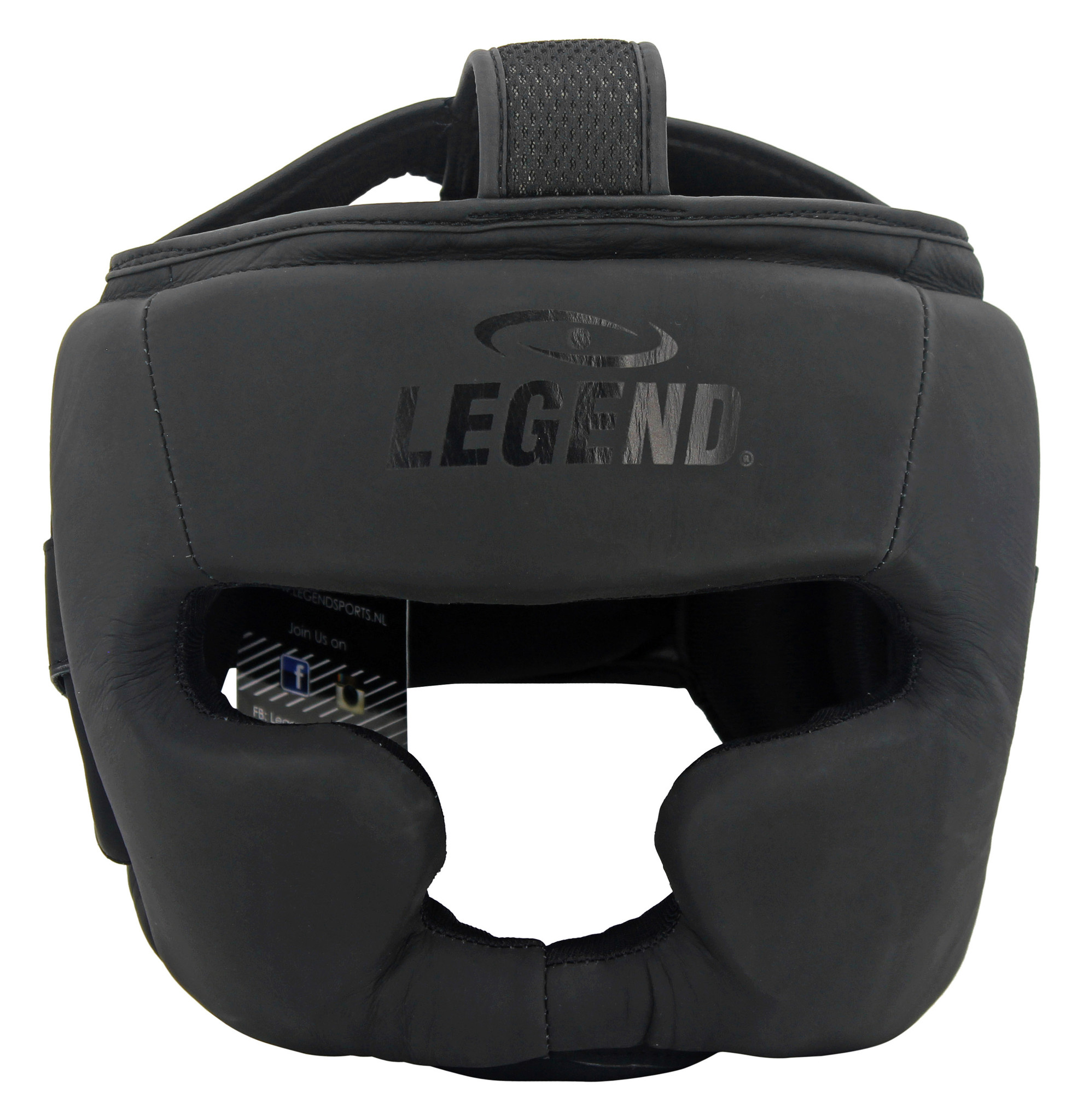 Headguard Leather PRO Matt Black