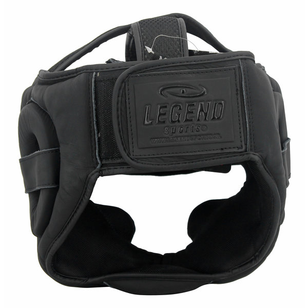 Headguard Leather PRO Matt Black