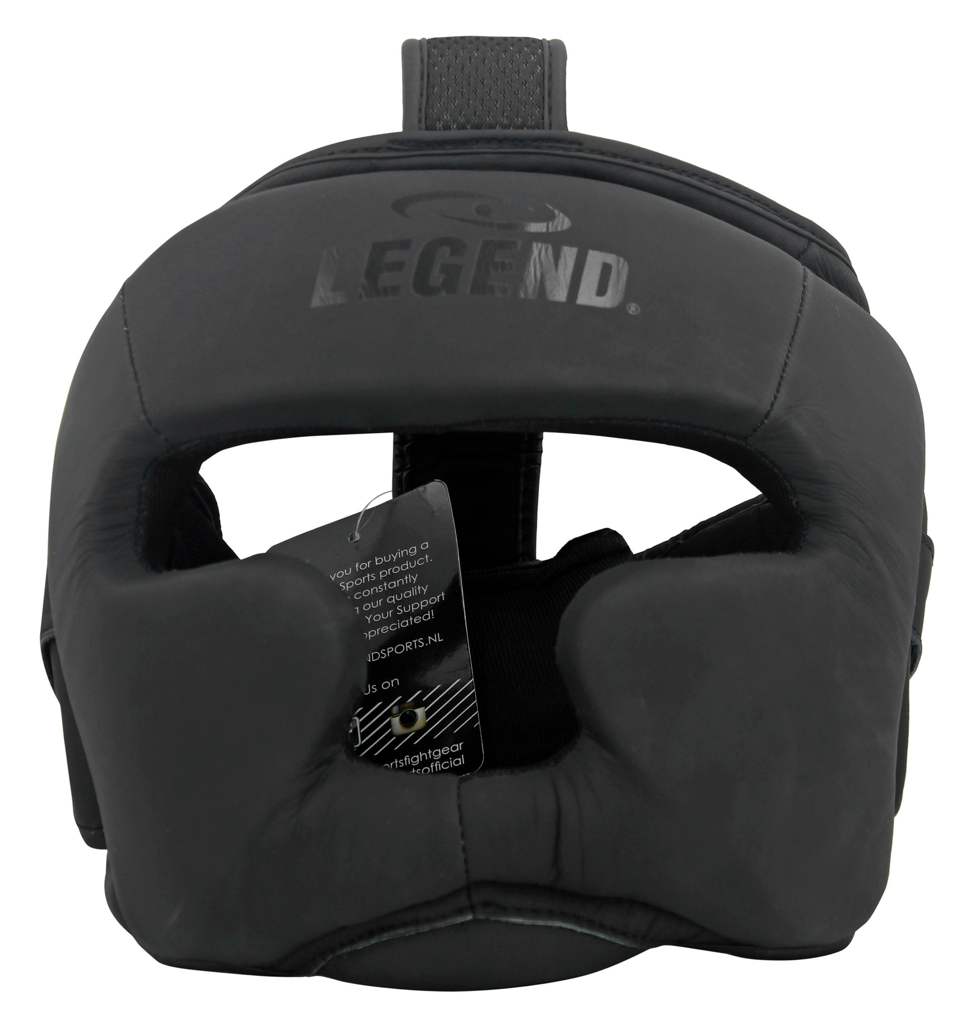 Headguard Leather PRO Matt Black