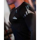 Multi Sport Shirt met Reflect Print Black Multi Sport Shirt met Reflect Print Black