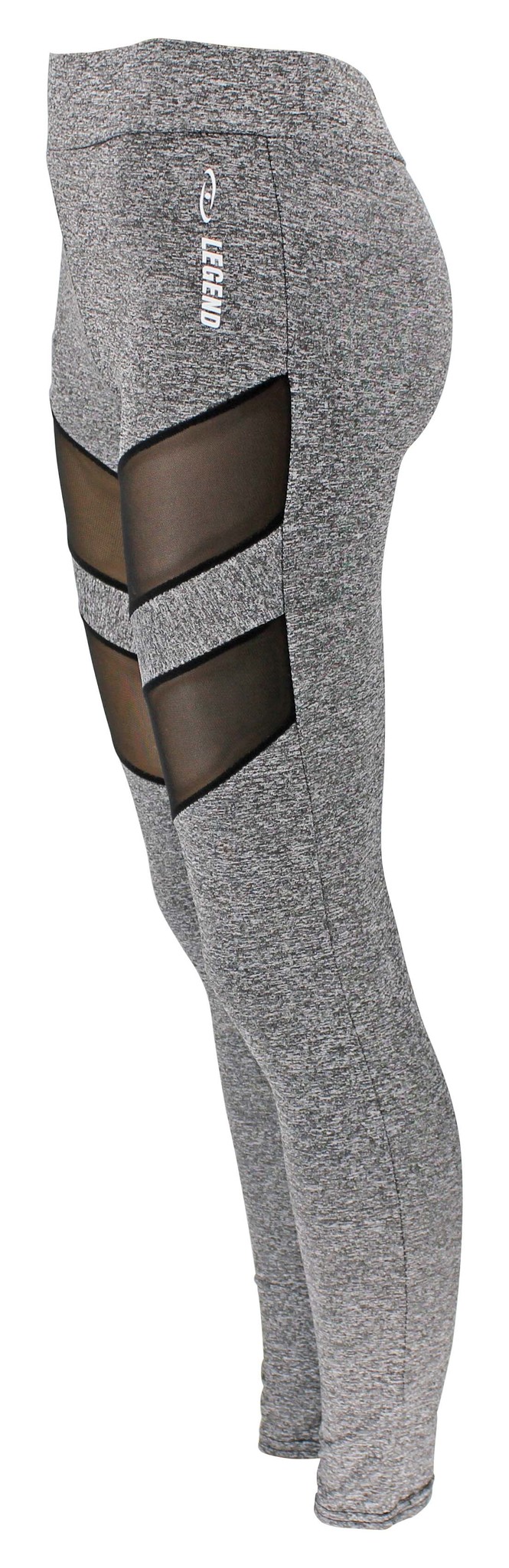 Ladies Sport Leggings Gray