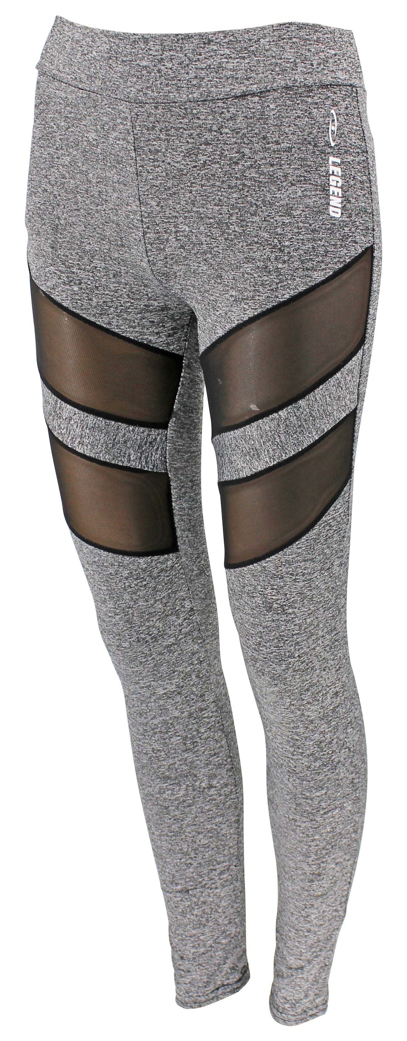 Ladies Sport Leggings Gray