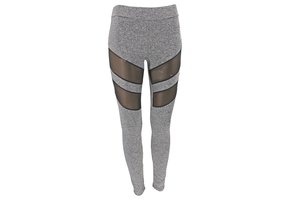 Ladies Sport Leggings Gray