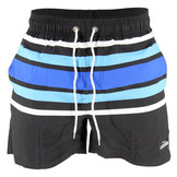 Legend Zwembroek Summer Stripes zwart