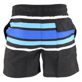 Legend Zwembroek Summer Stripes zwart