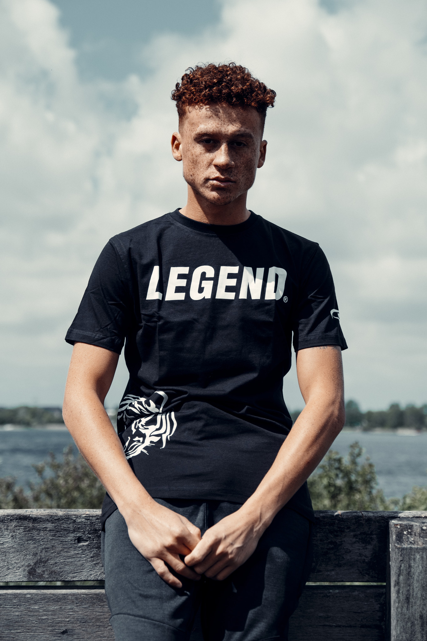 t-shirt Panther Kids/Adults Black 100% Organic Cotton