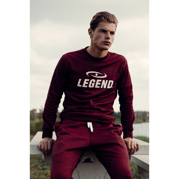 Jogging Suit with Sweater Kids/Adults Red SlimFit Polyester