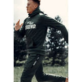 Jogging Suit with Hoodie Kids/Adults Green SlimFit Polyester