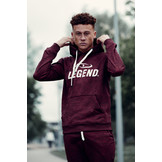 Joggingpak met Hoodie Kids/Volwassenen Rood SlimFit Polyester Joggingpak met Hoodie Kids/Volwassenen Rood SlimFit Polyester