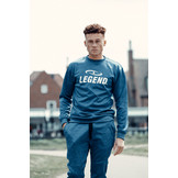 Jogging Suit with Sweater Kids/Adults Blue SlimFit Polyester