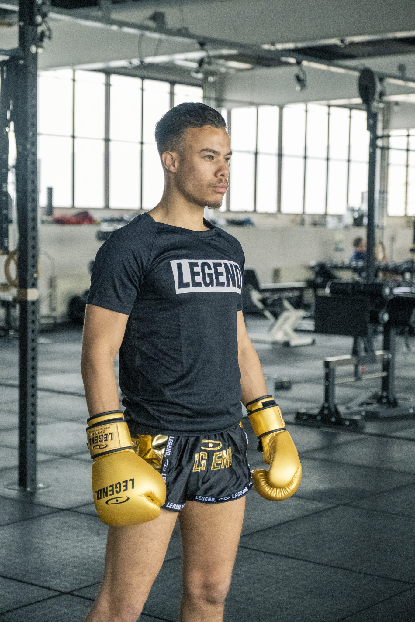 Kickboxing Shorts Kids/Adults Golden Star Satin