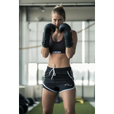 LegendClima Boxing Gloves Ladies Matte Black-Pink PU