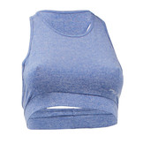 Women's Sports Bra Mesh Blue