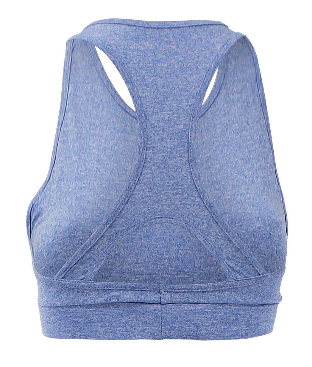 Women's Sports Bra Mesh Blue
