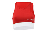Dames Sport-BH Red White Stripe