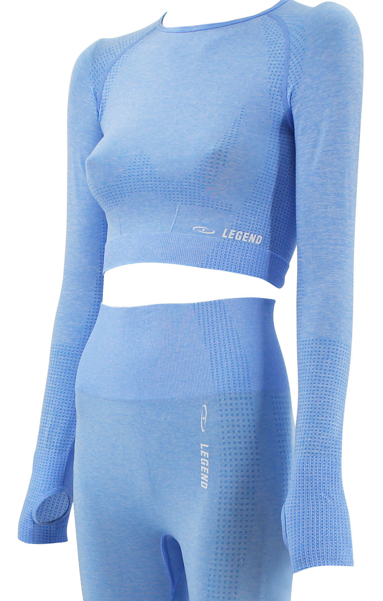 Dames PRO Sport-Top Baby Blue