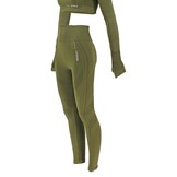 Sports Legging Army Green