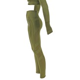 Sports Legging Army Green