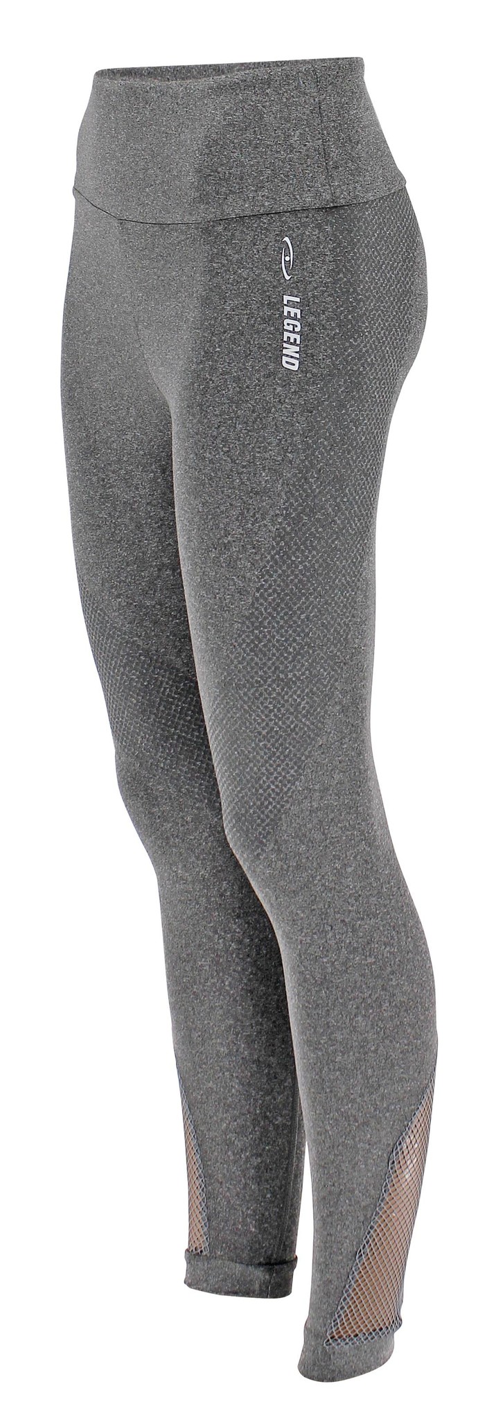 Sports leggings Mesh Grey