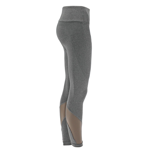 Sports leggings Mesh Grey