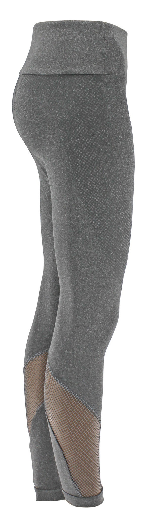 Sports leggings Mesh Grey