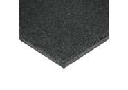 Fitnessvloer | Heavy Duty Rubber | 1,5 cm | Zwart