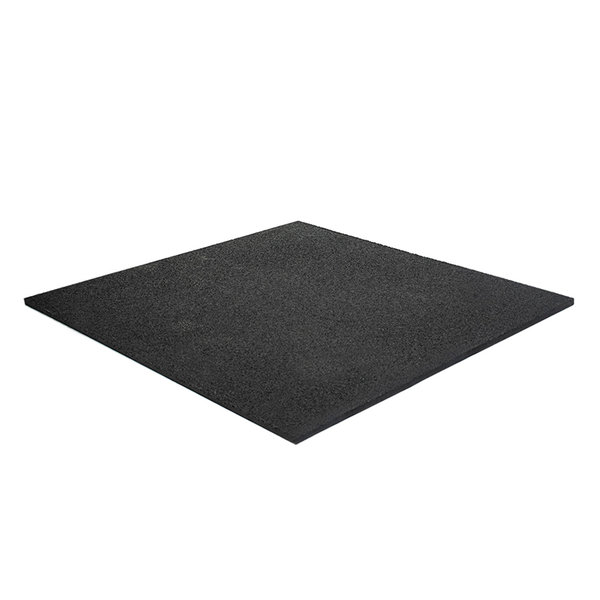 Fitnessvloer | Heavy Duty Rubber | 1,5 cm | Zwart Fitnessvloer | Heavy Duty Rubber | 1,5 cm | Zwart