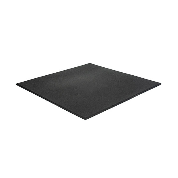 Fitnessvloer | Heavy Duty Rubber | 1,5 cm | Zwart Fitnessvloer | Heavy Duty Rubber | 1,5 cm | Zwart