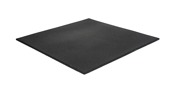 Fitness floor | Heavy Duty Rubber | 1.5cm | Black