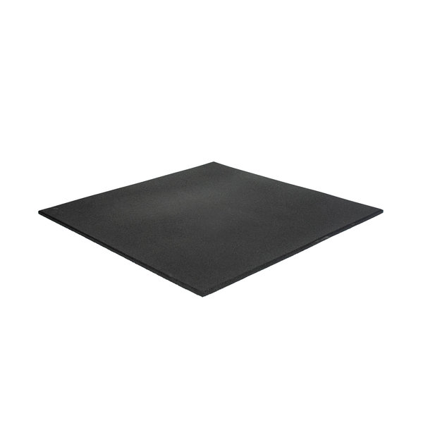 Fitnessvloer | Heavy Duty Rubber | 1,5 cm | Zwart Fitnessvloer | Heavy Duty Rubber | 1,5 cm | Zwart