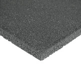 Fitness floor | Heavy Duty Rubber | 3 cm | Black