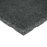 Fitness floor | Heavy Duty Rubber | 4.3cm | Black