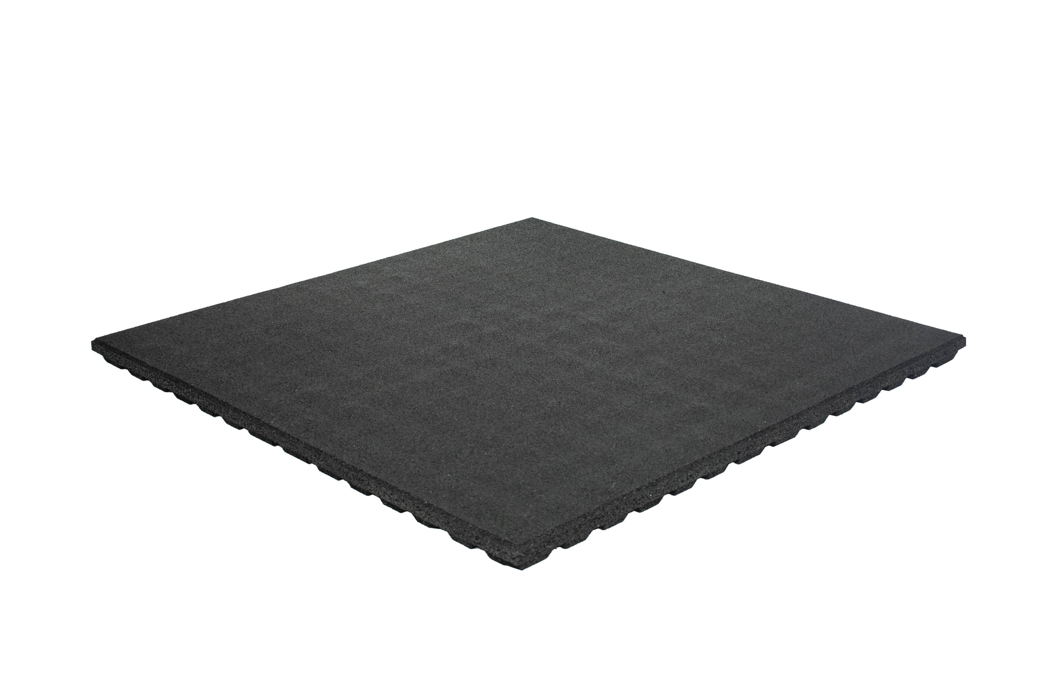 Fitness floor | Heavy Duty Rubber | 4.3cm | Black
