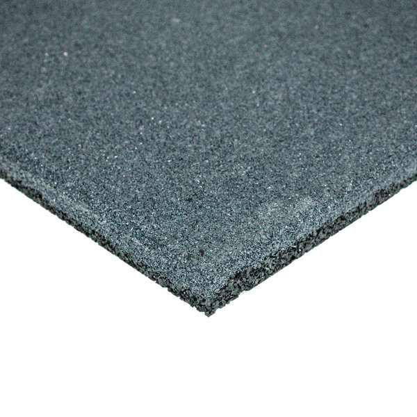 Fitness floor | Heavy Duty Rubber | 2 cm | Dark gray